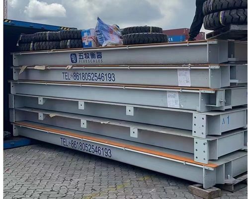 Scala elettronica per carrelli industriali da 80 tonnellate per una pesatura precisa