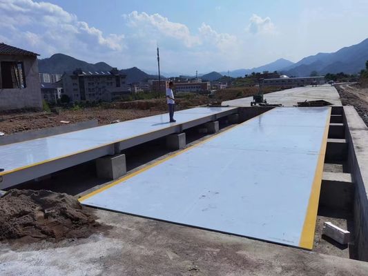 OIML III Certificato 30 tonnellate -300 tonnellate sul ponte di pesatura su scala di camion per pesatura ad alta capacità