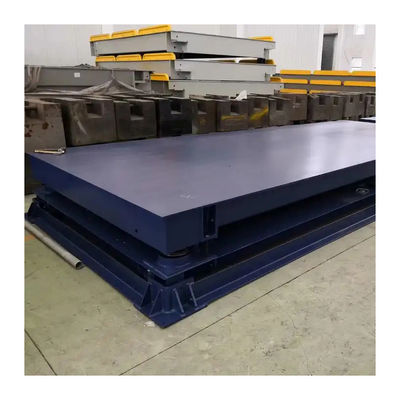 125%F.S Sicurezza Scala portatile per camion di 60 tonnellate Scala di pesatura digitale di tipo fossa Camion di acciaio 18m