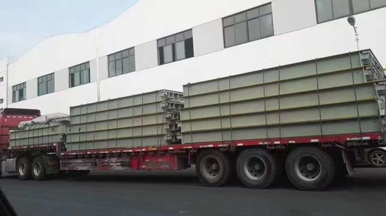 125%F.S Sicurezza Scala portatile per camion di 60 tonnellate Scala di pesatura digitale di tipo fossa Camion di acciaio 18m