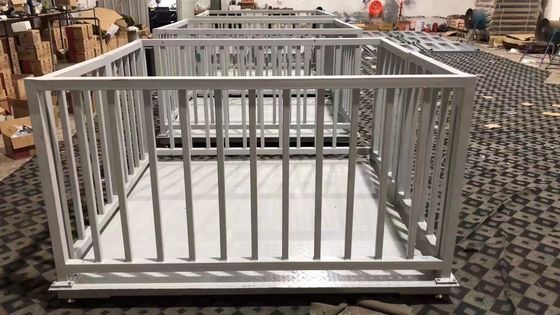 2000kg Capacità Scala di pesatura digitale a pavimento a colori personalizzata per il trasporto in magazzino