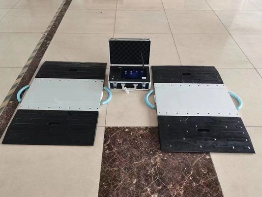 Scala di peso per autostrade portatile per camion a ponte con 2 cuscinetti per assi e alimentazione a 220v