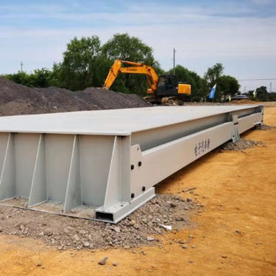 Capacità 100 tonnellate Peso di ponte di fabbricazione Scale di pesatura per camion durevole su misura