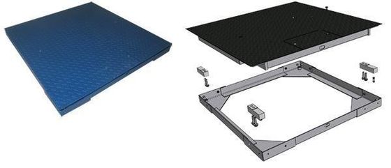 2T Piattaforma digitale elettronica di pesatura del bestiame con supporto personalizzato