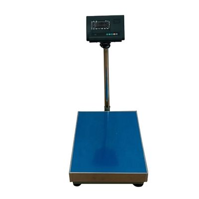 Scala di banco di piattaforma in acciaio inossidabile impermeabile da 450*600 mm con indicatore LCD e batteria ricaricabile agli ioni di litio