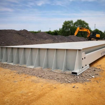 3*10m30 Tonnes Truck Scale Weighbridge IP68 livello di protezione e 125%F.S sicurezza sovraccarico
