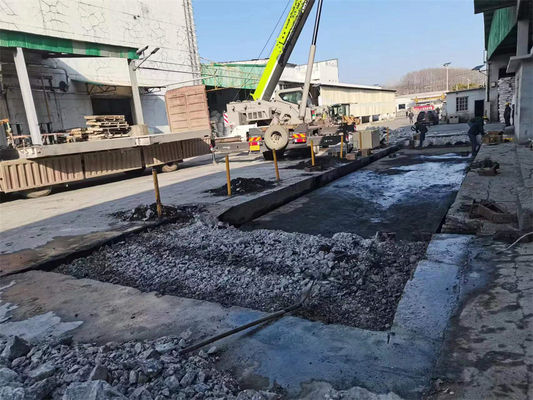 30 tonnellate 300 tonnellate su ponte di pesatura di calcestruzzo di capacità massima per la pesatura automatica dei camion