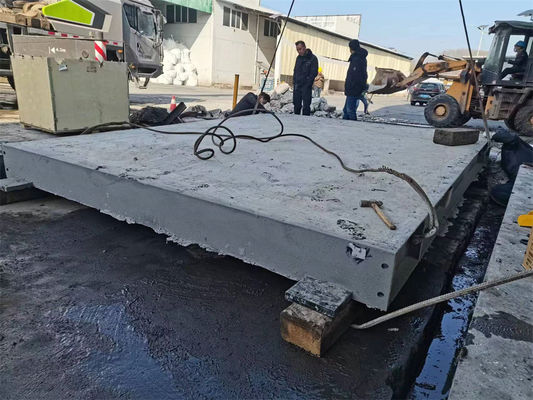 30 tonnellate 300 tonnellate su ponte di pesatura di calcestruzzo di capacità massima per la pesatura automatica dei camion