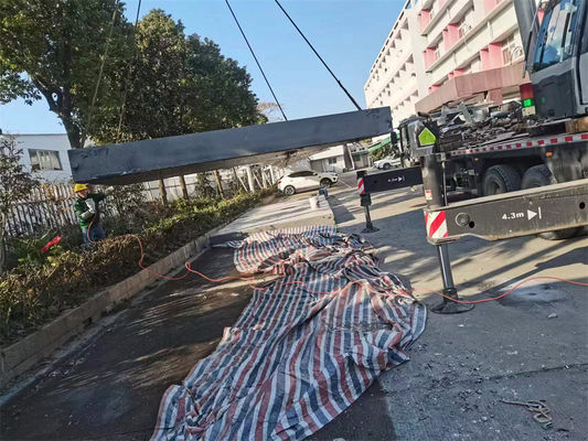 Protezione IP68 Livello di protezione digitale 120t ponte di pesatura in calcestruzzo per esigenze personalizzate