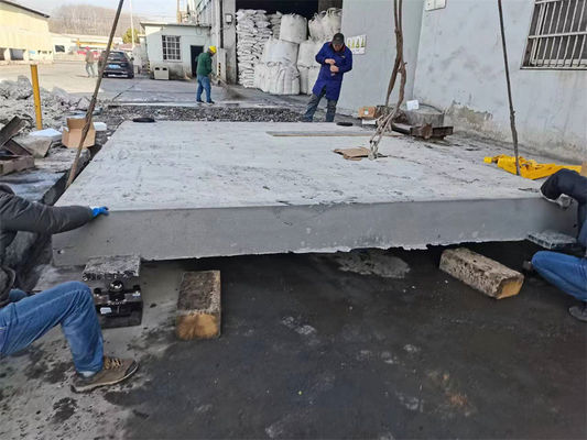 Protezione IP68 Livello di protezione digitale 120t ponte di pesatura in calcestruzzo per esigenze personalizzate