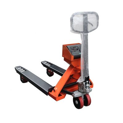 110V/220V Acciaio al carbonio digitale Blu 4000lbs Hand Pallet Truck con funzione di peso