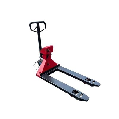 110V/220V Acciaio al carbonio digitale Blu 4000lbs Hand Pallet Truck con funzione di peso