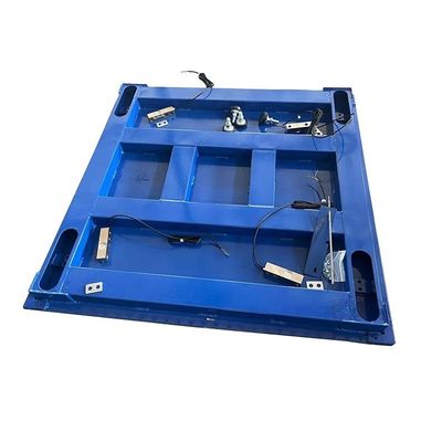 Dimensione personalizzata 1000 kg Scala elettronica per la pesatura del pavimento industriale in colore personalizzato