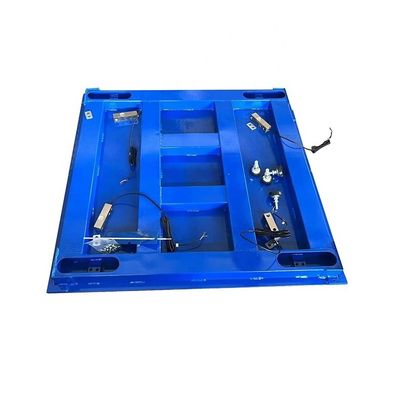 Dimensione personalizzata 1000 kg Scala elettronica per la pesatura del pavimento industriale in colore personalizzato