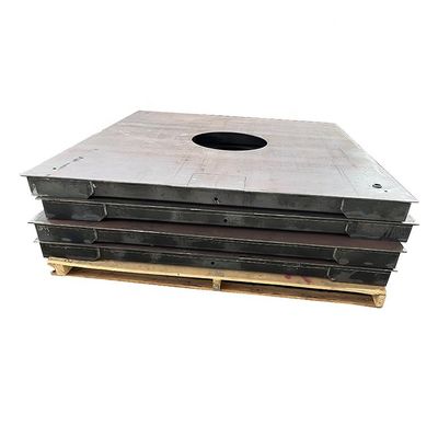 Sostenuto OEM Scala di pesatura per pavimenti di piattaforme digitali industriali da 5 tonnellate a misura di 1,5*2m