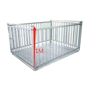 0.6m x 0.8m a 1m x 1.2m 0.5t-2t Piattaforma di pesatura Scala di tamponamento del pavimento personalizzabile