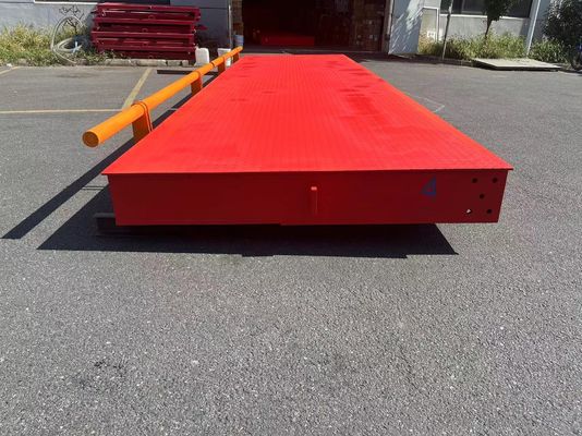Scala di carico da 3-4 metri con piattaforma digitale elettronica mobile portatile