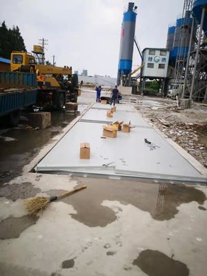 Peso portatile da 80 tonnellate con bilancia da 30 tonnellate e peso elettronico da 60 tonnellate