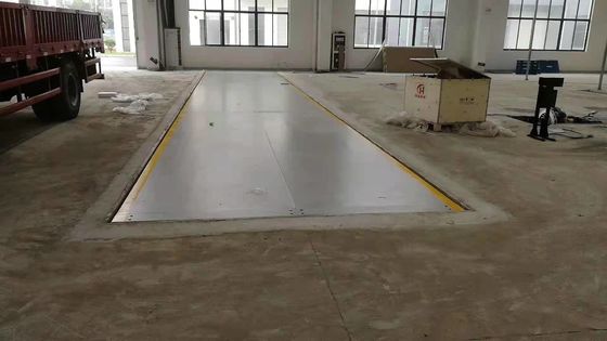 Livello IP68 Sicurezza Sovraccarico 125%F.S Mobile Electronic Truck Scale Pitless Weighbridge