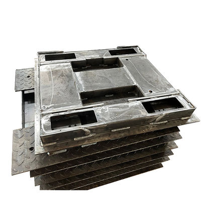 Scala di pesatura per pavimenti in acciaio mite o in acciaio inossidabile Dimensione personalizzata 1 tonnellata 3 tonnellate 5 tonnellate