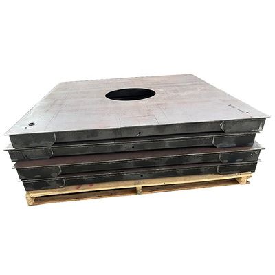 Scala di pesatura per pavimenti in acciaio mite o in acciaio inossidabile Dimensione personalizzata 1 tonnellata 3 tonnellate 5 tonnellate