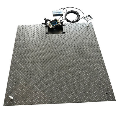 Piattaforma elettronica a colori personalizzata per la pesatura di carrelli da 2000 kg