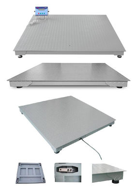 Display LCD in acciaio inossidabile 2 pollici 1 tonnellata Scala di piattaforma industriale con dimensioni personalizzate