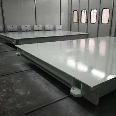 Dimensioni personalizzate di 3,0 tonnellate Piattaforma digitale elettronica Scala di pesatura Scala di pavimento per cima
