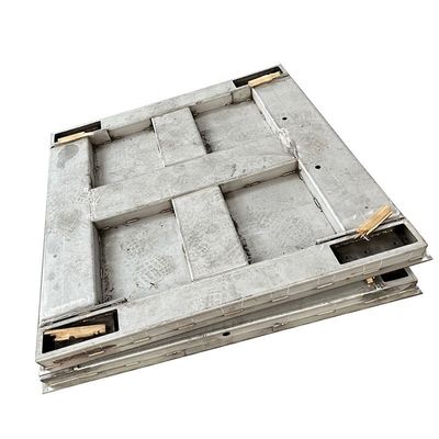 5000 kg Dimensioni personalizzate Piattaforma di pesatura per pavimenti industriali in acciaio inossidabile con rampa