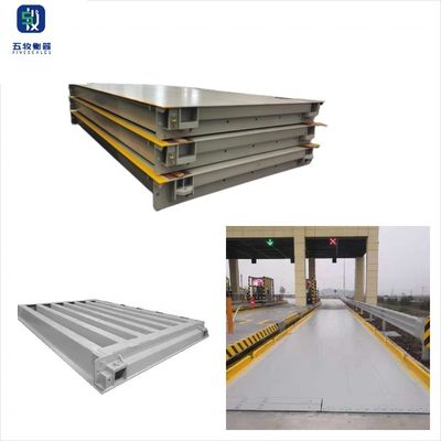 OIML III Precisione 150 tonnellate 12 mm di acciaio al carbonio Industrial Heavy Duty Weighbridge Truck Scale