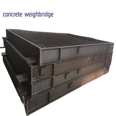 OIML III Precisione 150 tonnellate 12 mm di acciaio al carbonio Industrial Heavy Duty Weighbridge Truck Scale