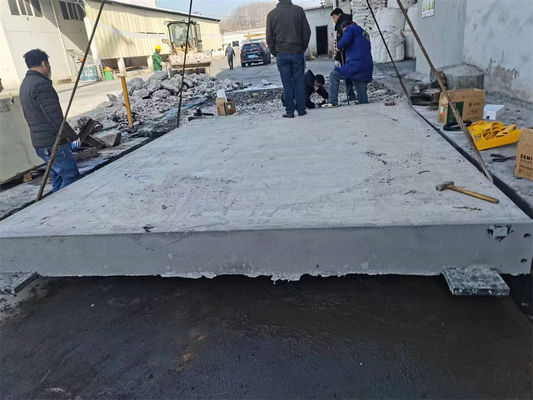 IP68 Livello 100 tonnellate Scala elettronica per carrelli di pesatura per cemento industriale per fabbriche